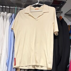 Men’s Prada Cream Shirt